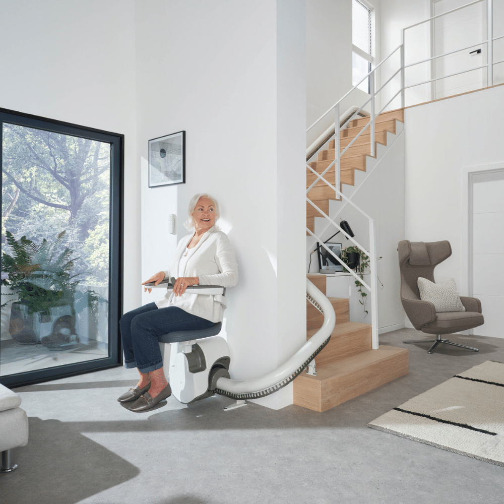 flow x curved stairlift